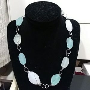Sea glass necklace